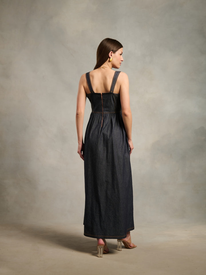 Hailey Denim Maxi