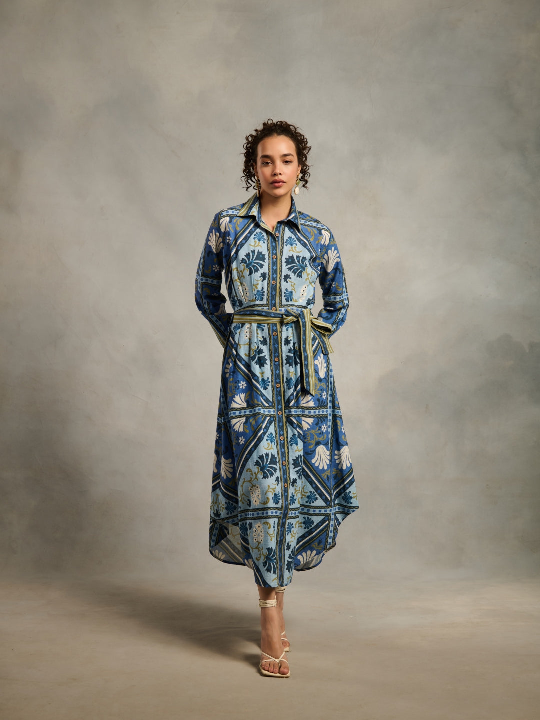Nia Printed Dress