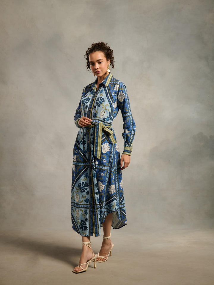 Nia Printed Dress