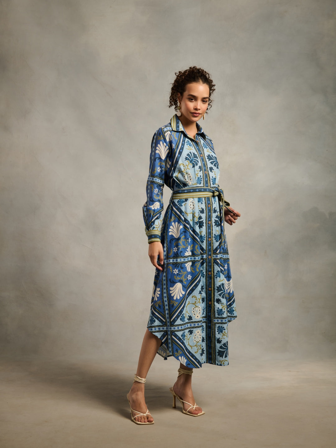 Nia Printed Dress
