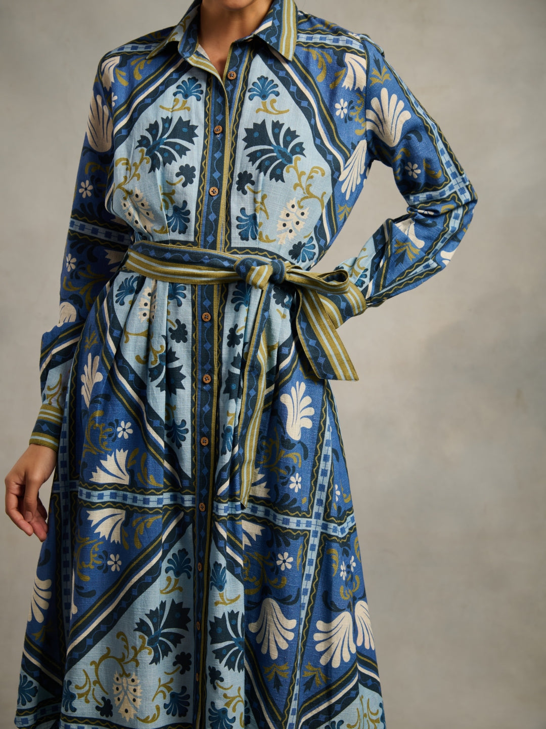 Nia Printed Dress