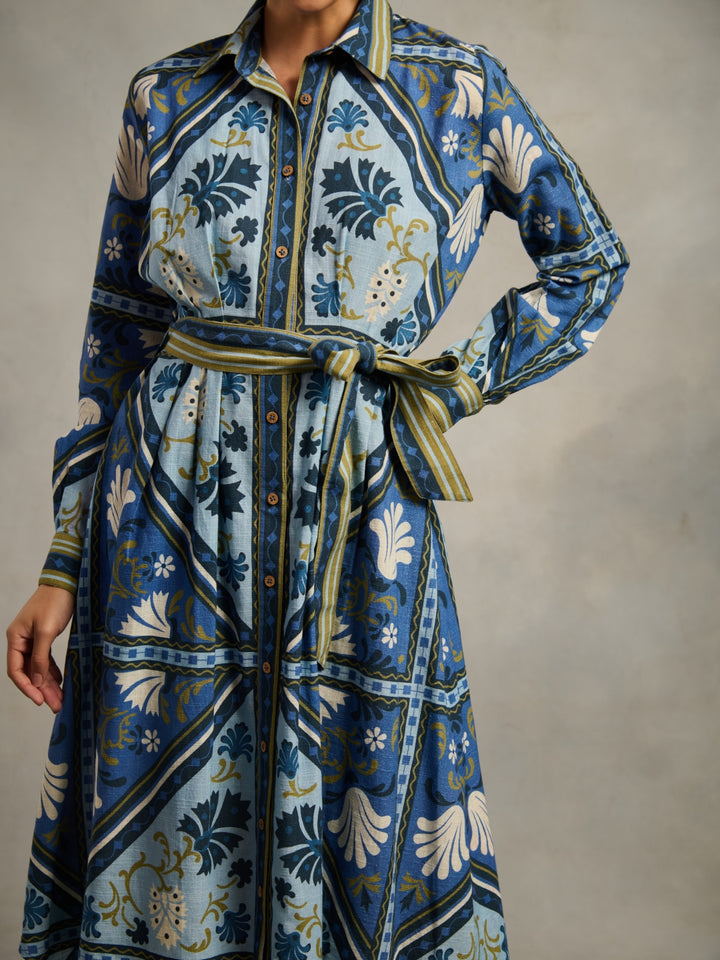 Nia Printed Dress