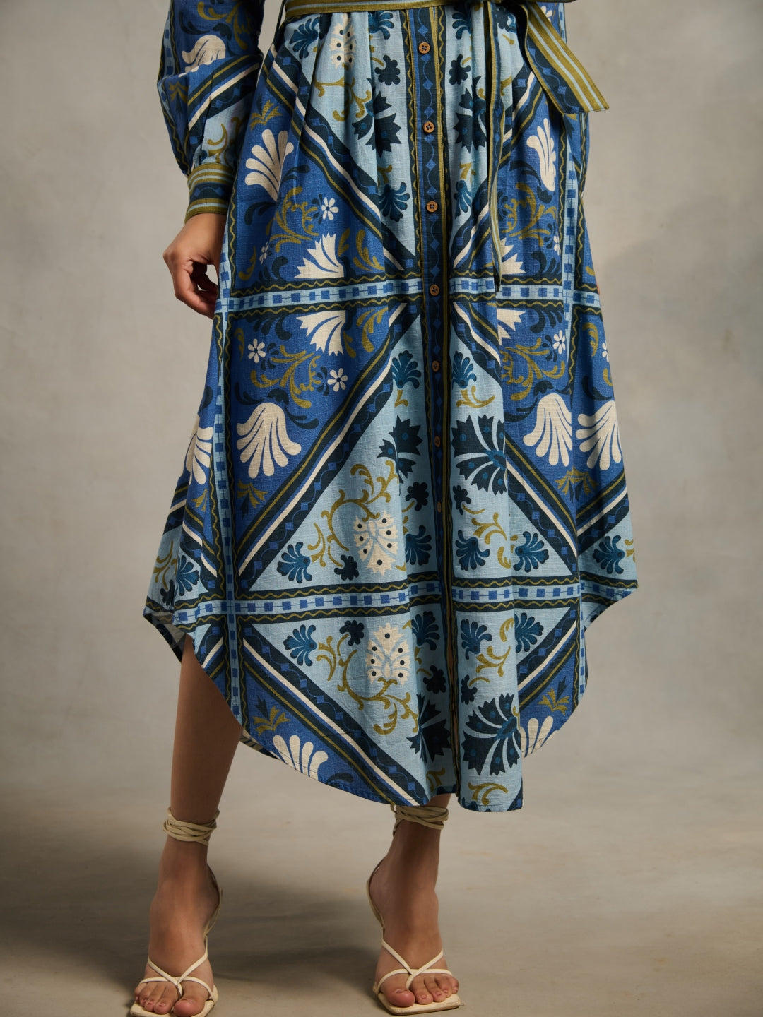 Nia Printed Dress