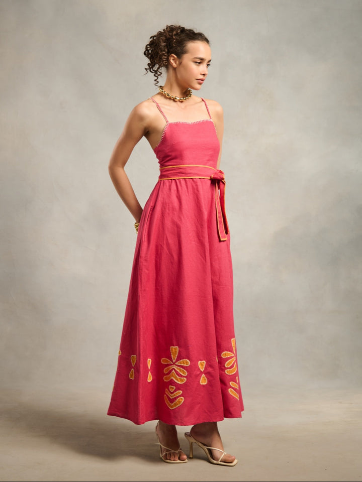 Clara Linen Blend Maxi