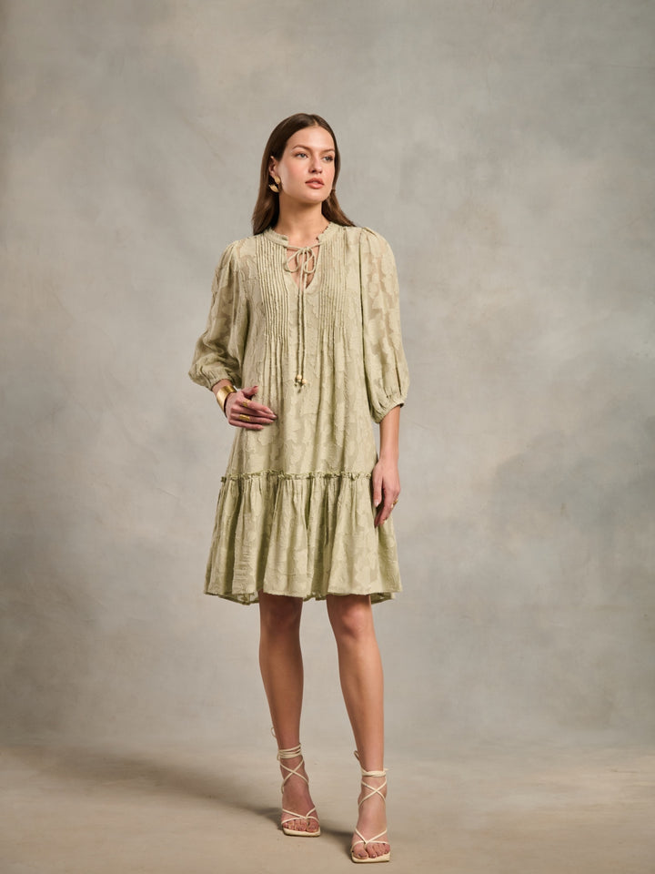 Nia Jacquard Dress