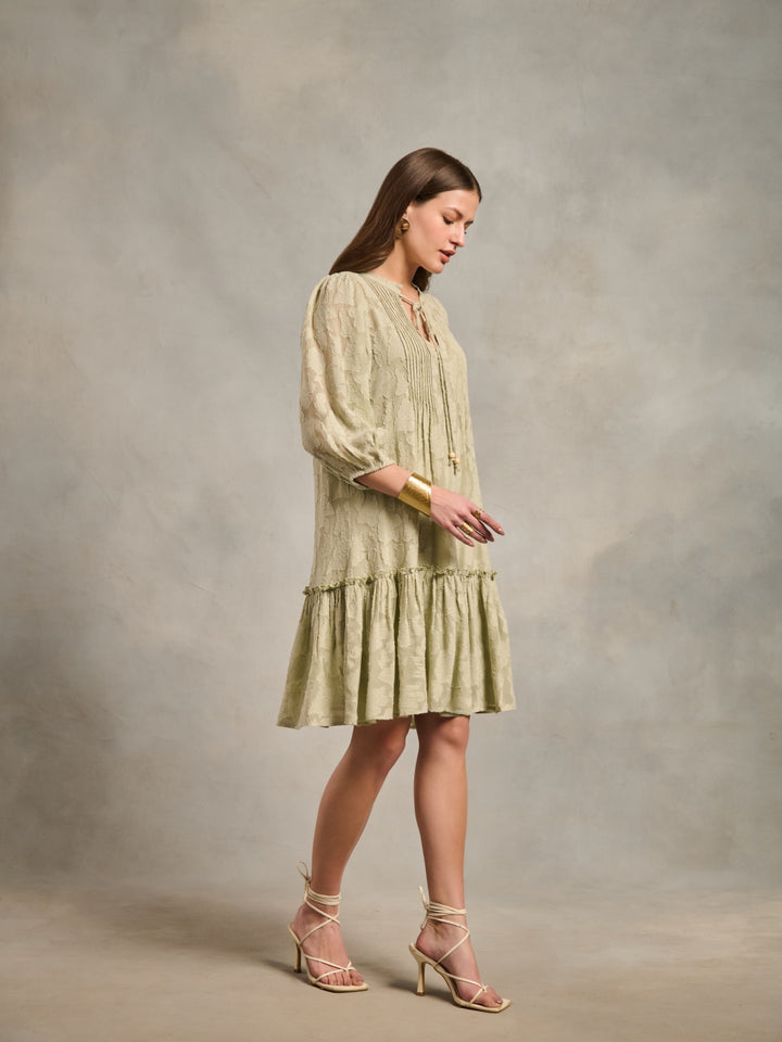 Nia Jacquard Dress
