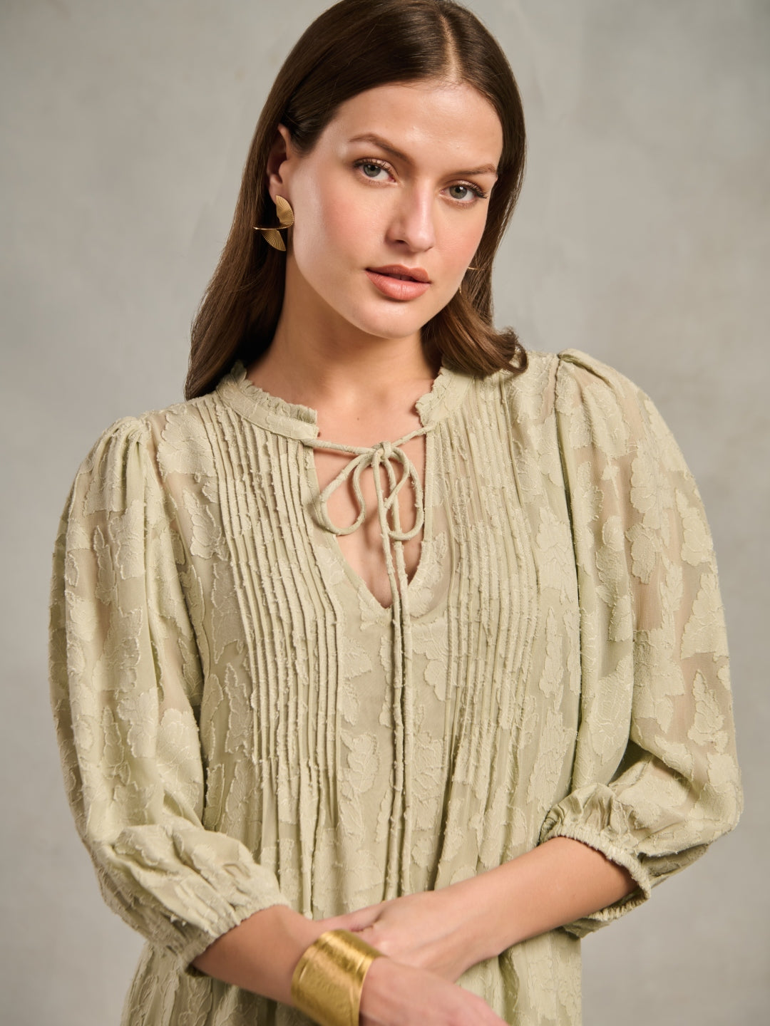 Nia Jacquard Dress