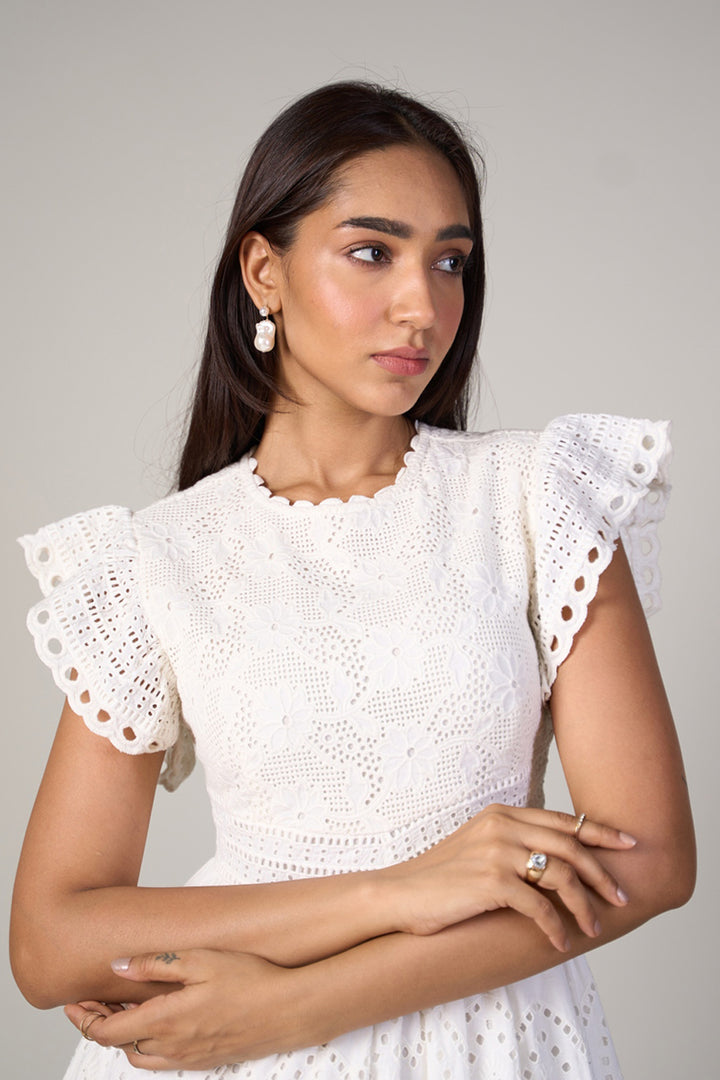 Urmi Daga In Our Suzie Embroidered Dress