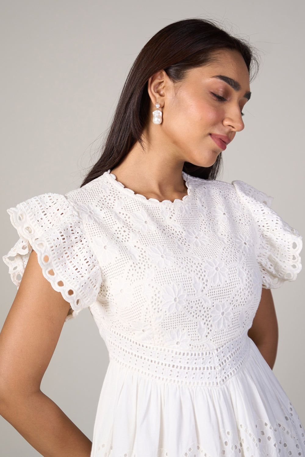 Urmi Daga In Our Suzie Embroidered Dress