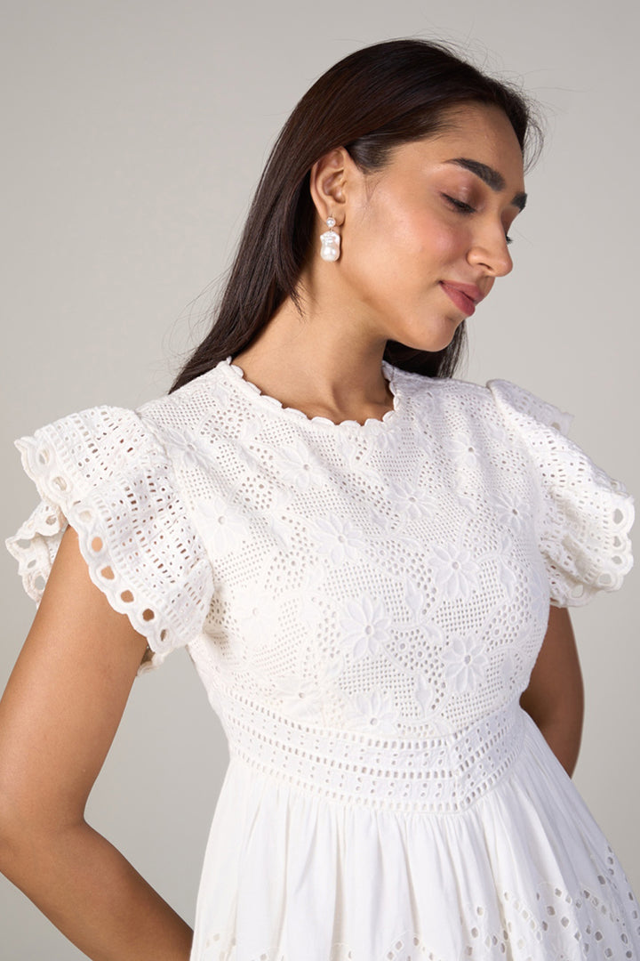 Urmi Daga In Our Suzie Embroidered Dress