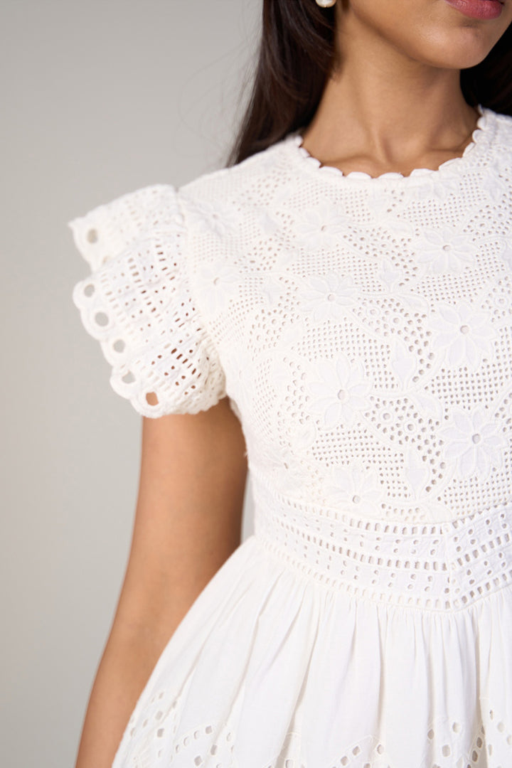 Urmi Daga In Our Suzie Embroidered Dress