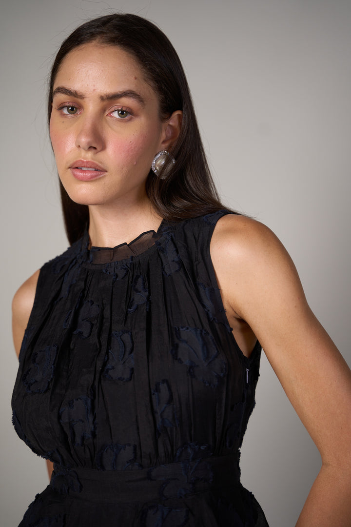 Giselle Jacquard Dress