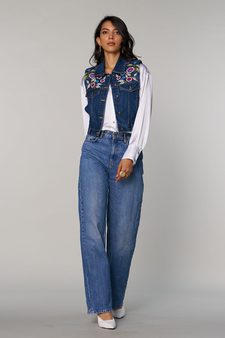 Adele Denim Vest