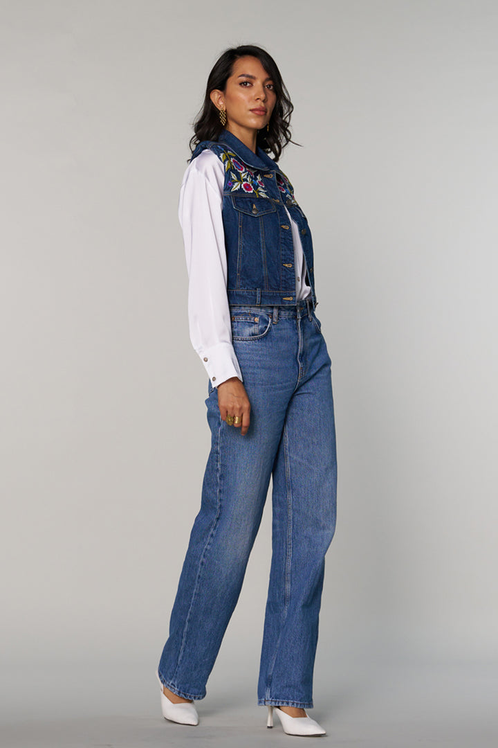 Adele Denim Vest