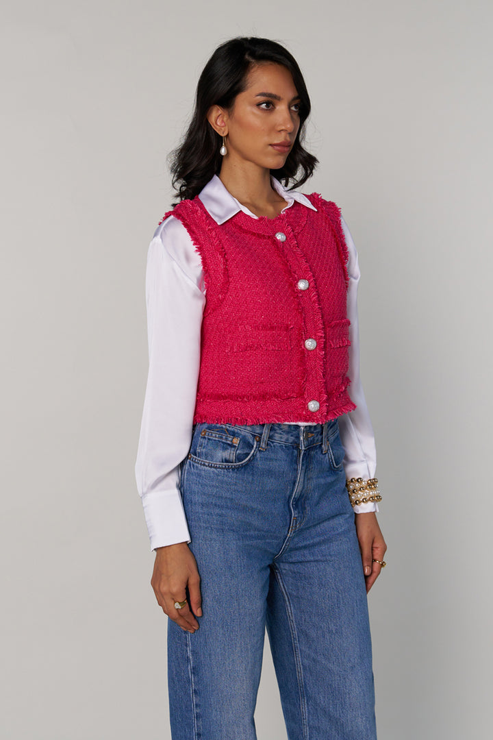 Kate Textured Vest