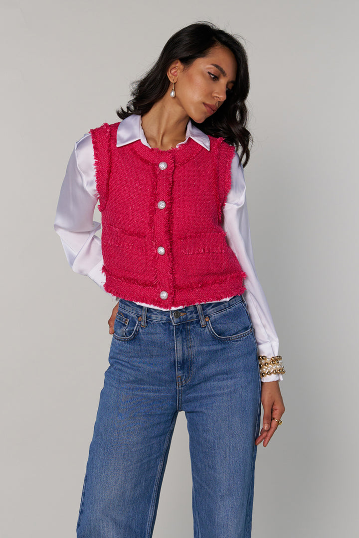 Kate Textured Vest
