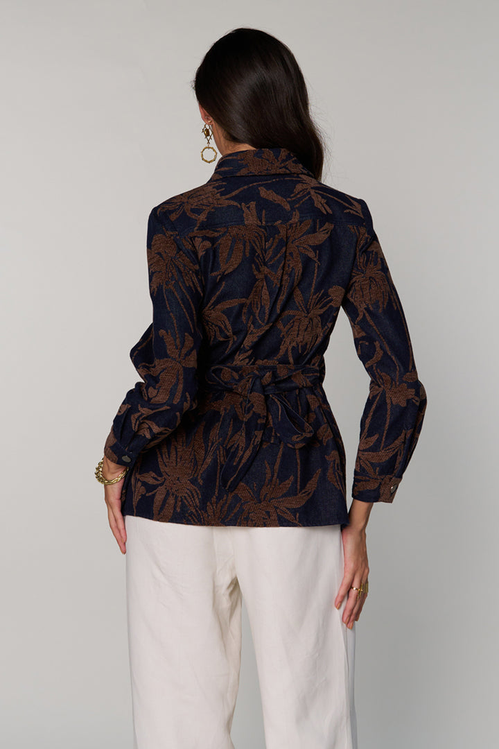 Mehak Jain In Our Denim Velvet Jacket