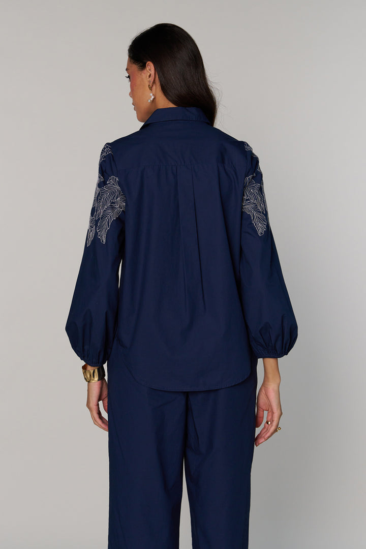 Urmi Daga In Our Giselle Embroidered Shirt