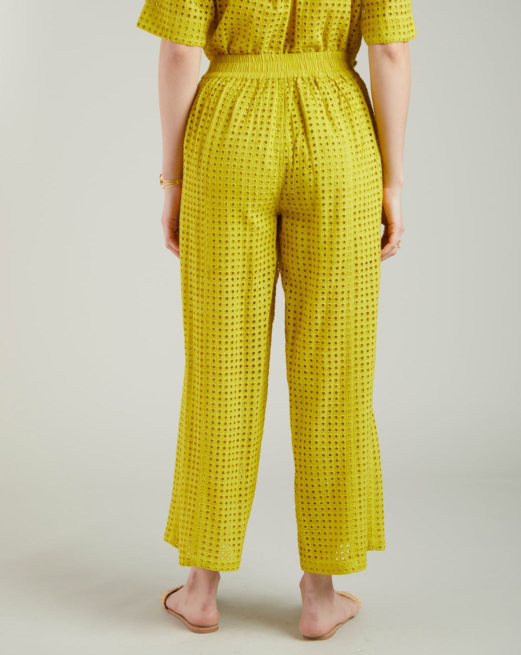 Clara Lime Trouser