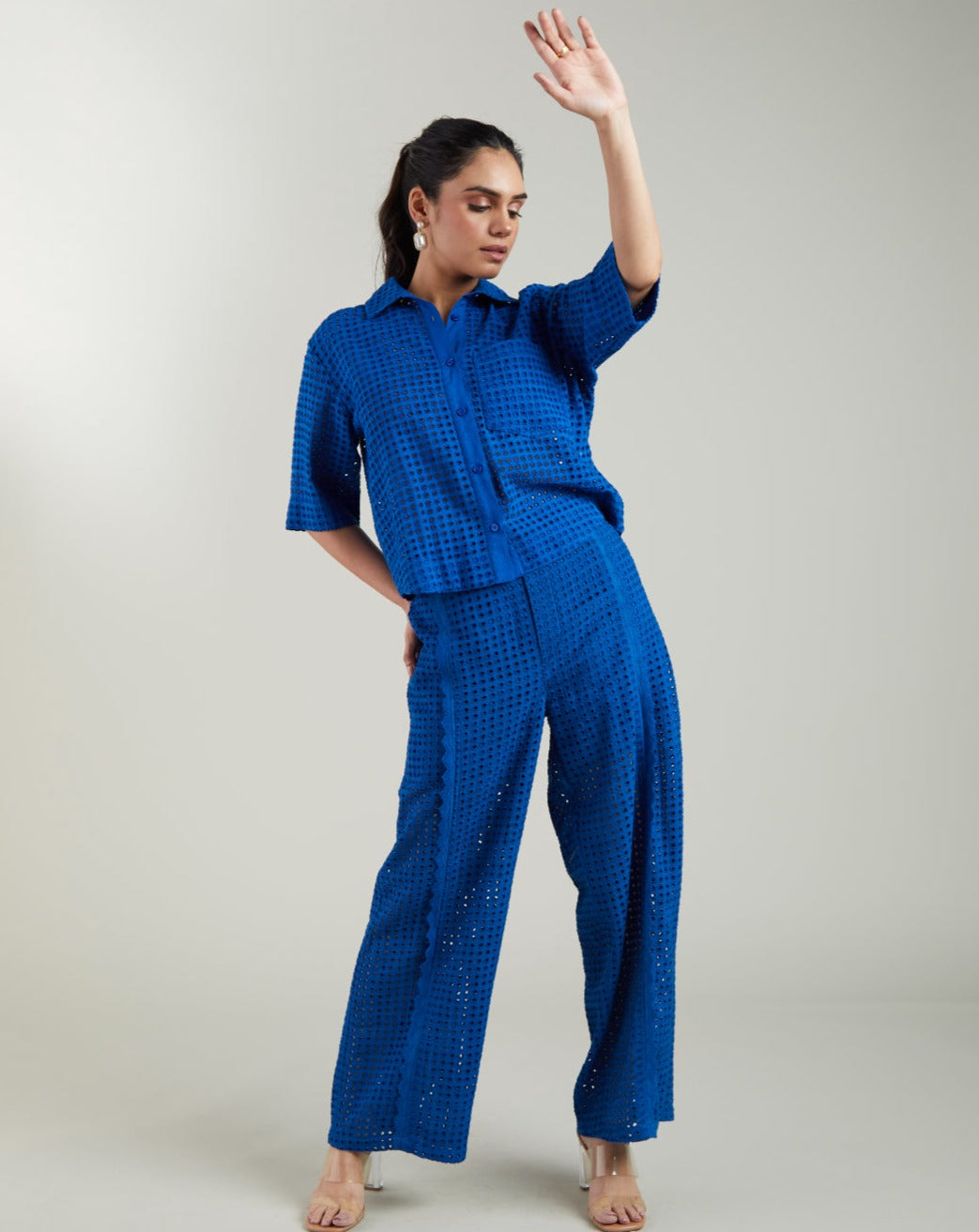 Clara Blue Trouser