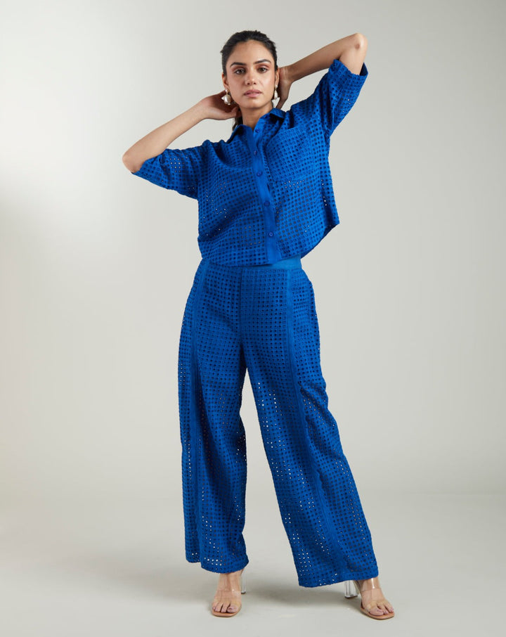 Clara Blue Trouser
