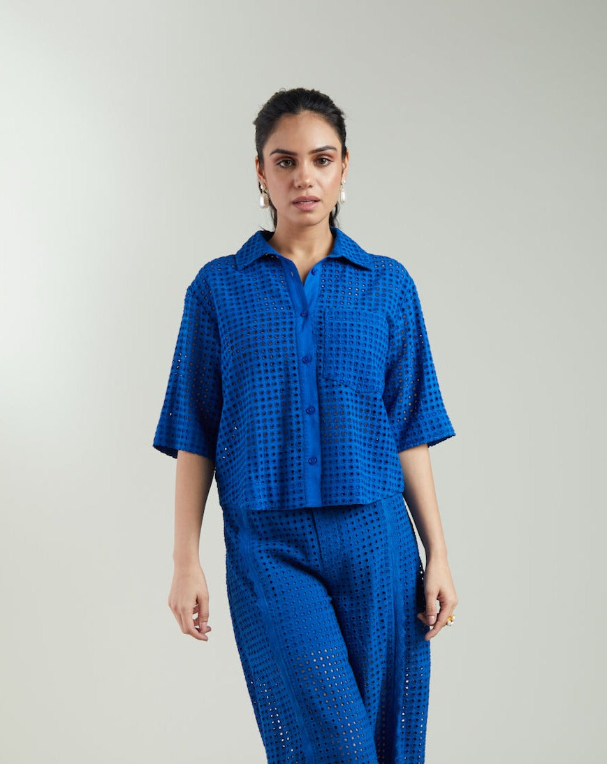 Clara Blue Trouser