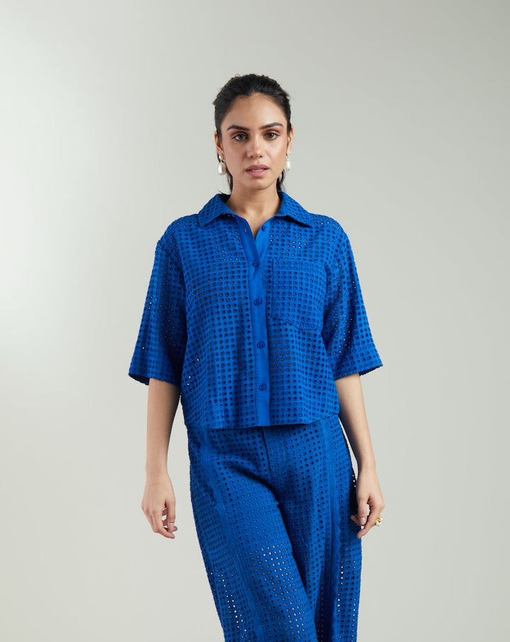 Clara Blue Trouser