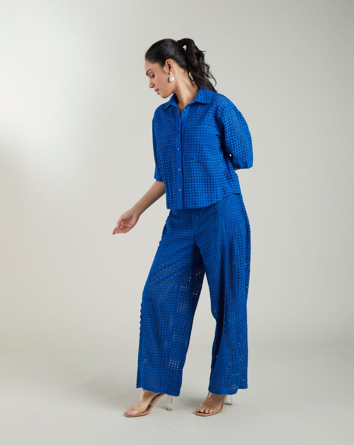 Clara Blue Trouser