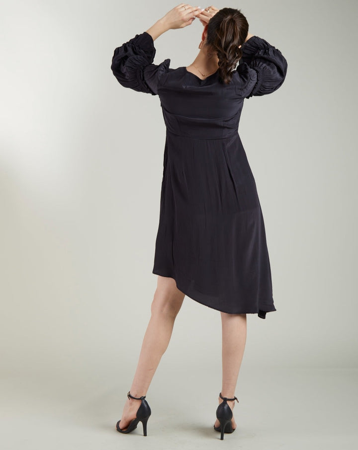 Asymmetrical Wrap Dress