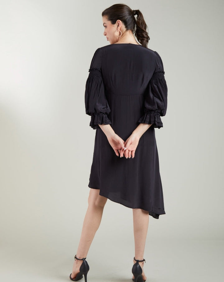 Asymmetrical Wrap Dress