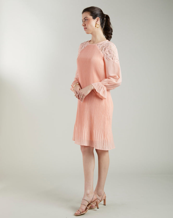 Plisse Dress
