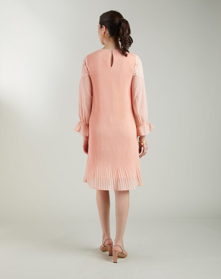 Plisse Dress