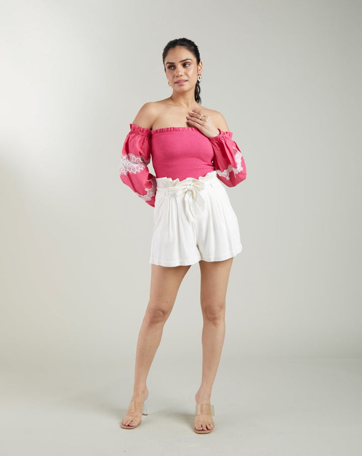Pink Bishop Sleeve Tube Top