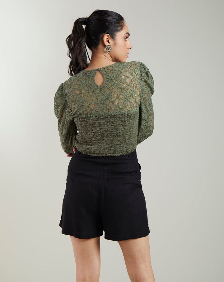 Black Elegant Shorts