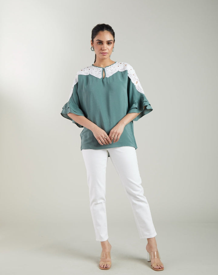 Sage Green Top