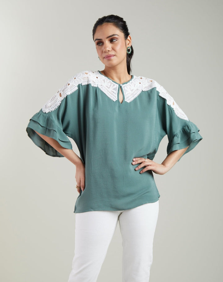 Sage Green Top