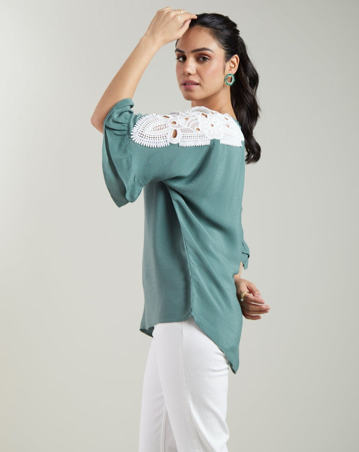 Sage Green Top