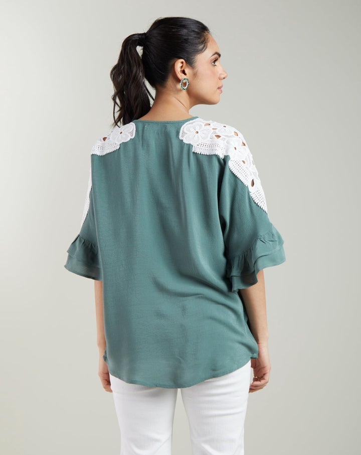 Sage Green Top