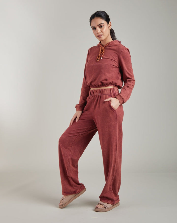 Brick Red Joggers