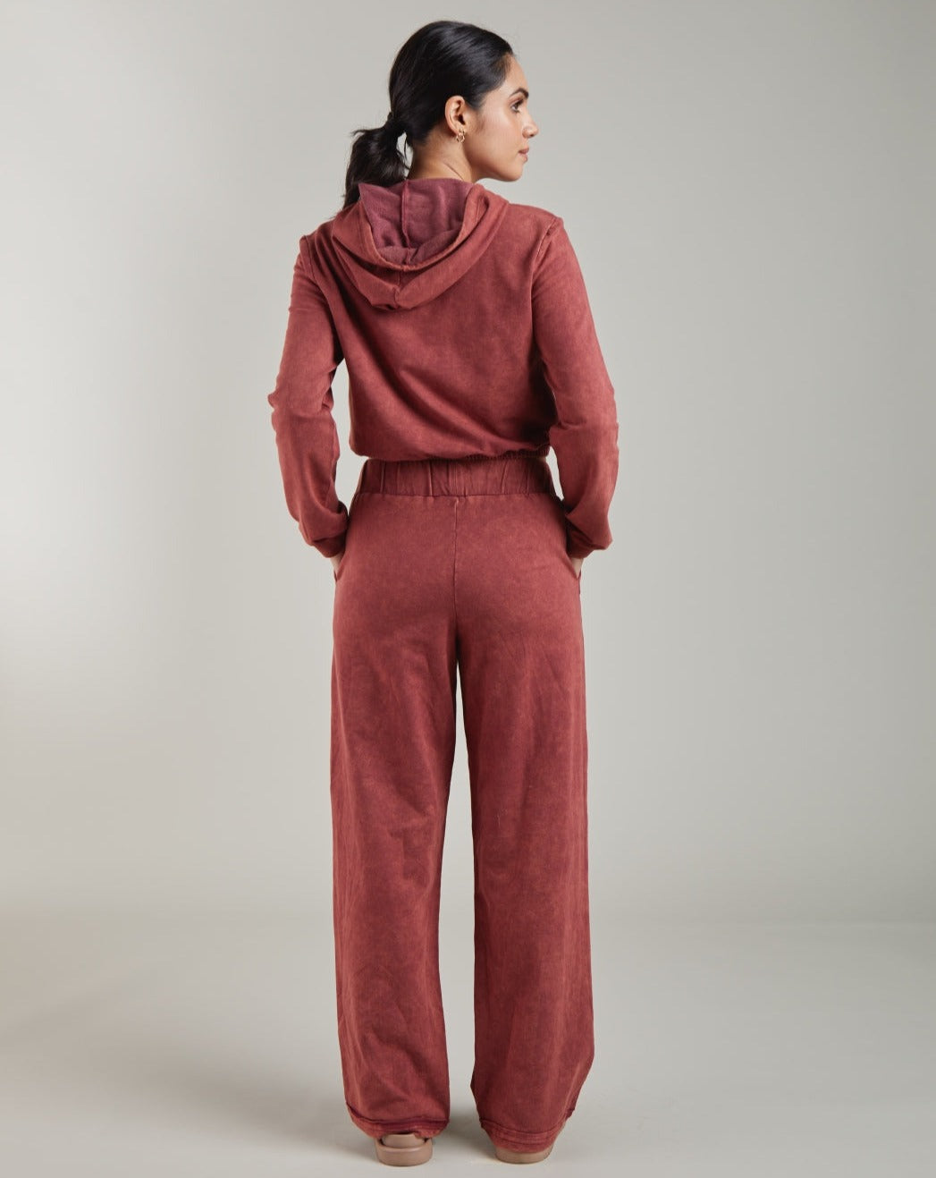 Brick Red Joggers