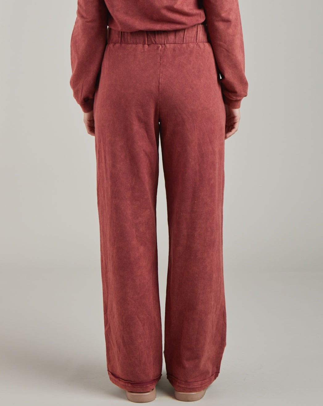Brick Red Joggers