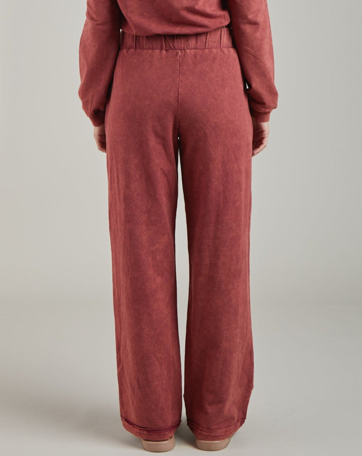Brick Red Joggers