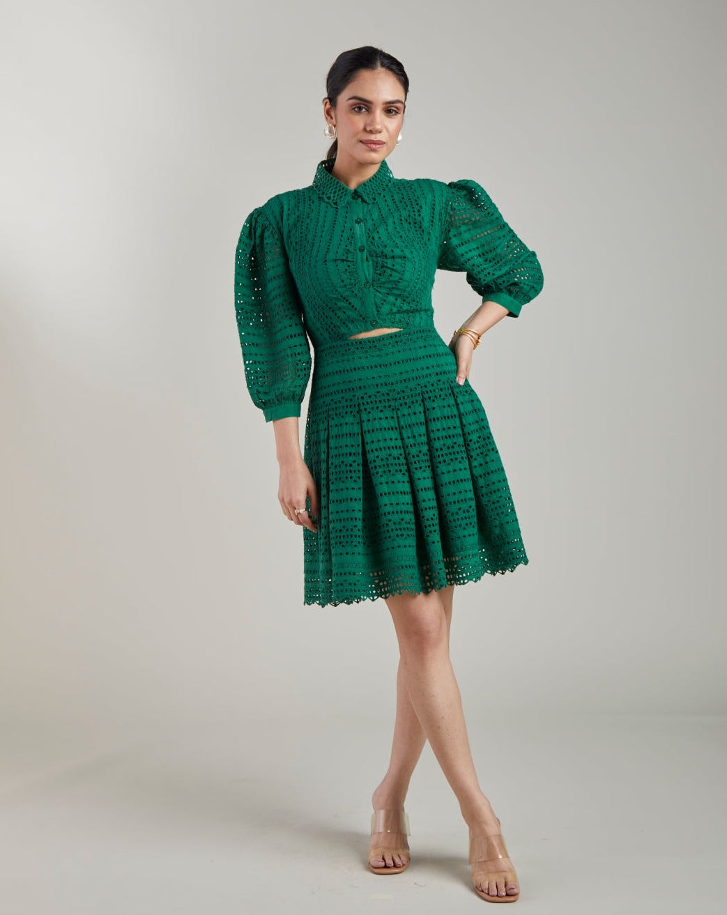 Thea Green Dress