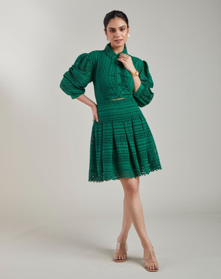 Thea Green Dress