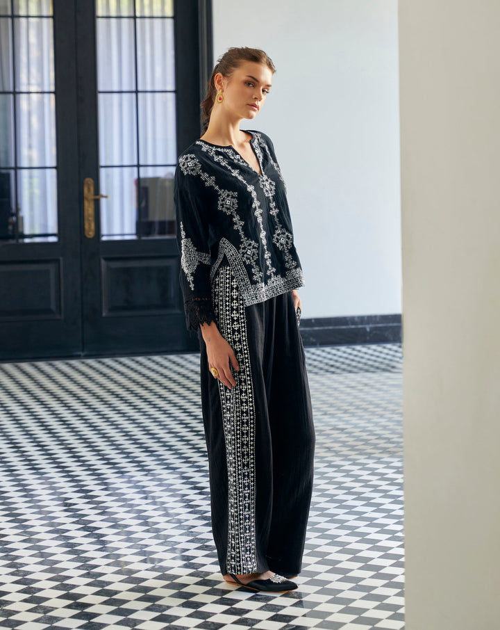 Athena Black Pants