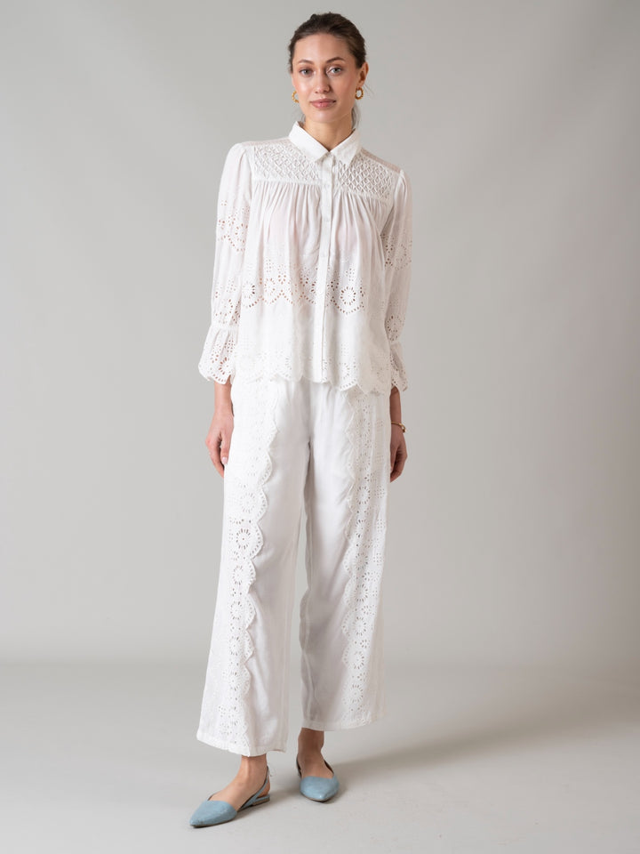 Alba Schiffli Shirt