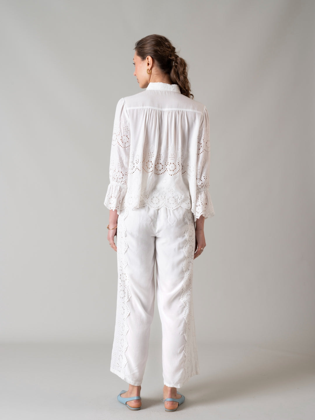 Alba Schiffli Pants