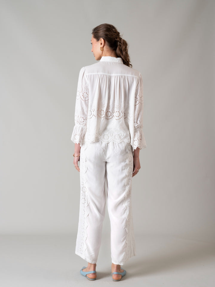 Alba Schiffli Pants
