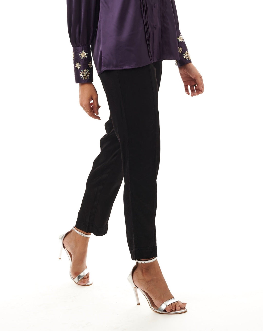 Black Flared Pants