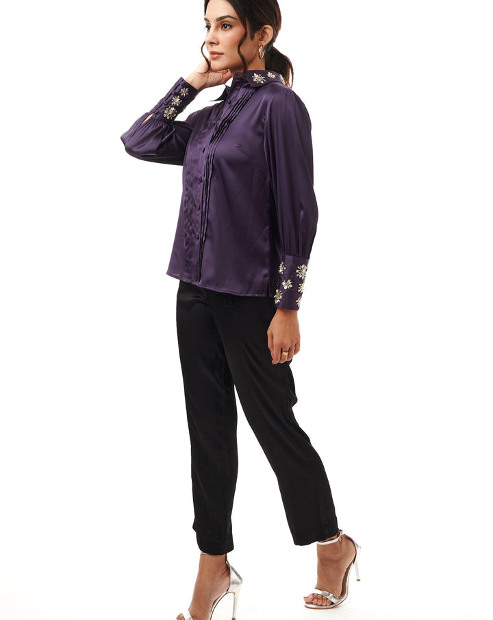 Black Flared Pants